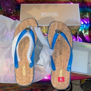 Michael Jet Set Jelly Sandles size 10